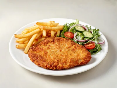 Escalope de poulet « à la viennoise »