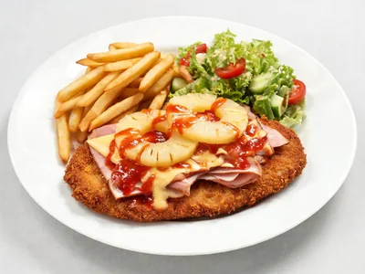 Escalope de porc Hawaii