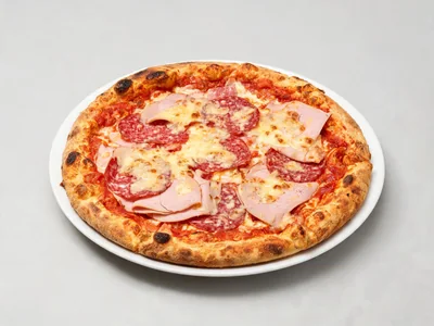 Pizza Prosciutto Salami