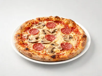 Pizza Salami-Funghi