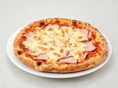 Pizza au jambon